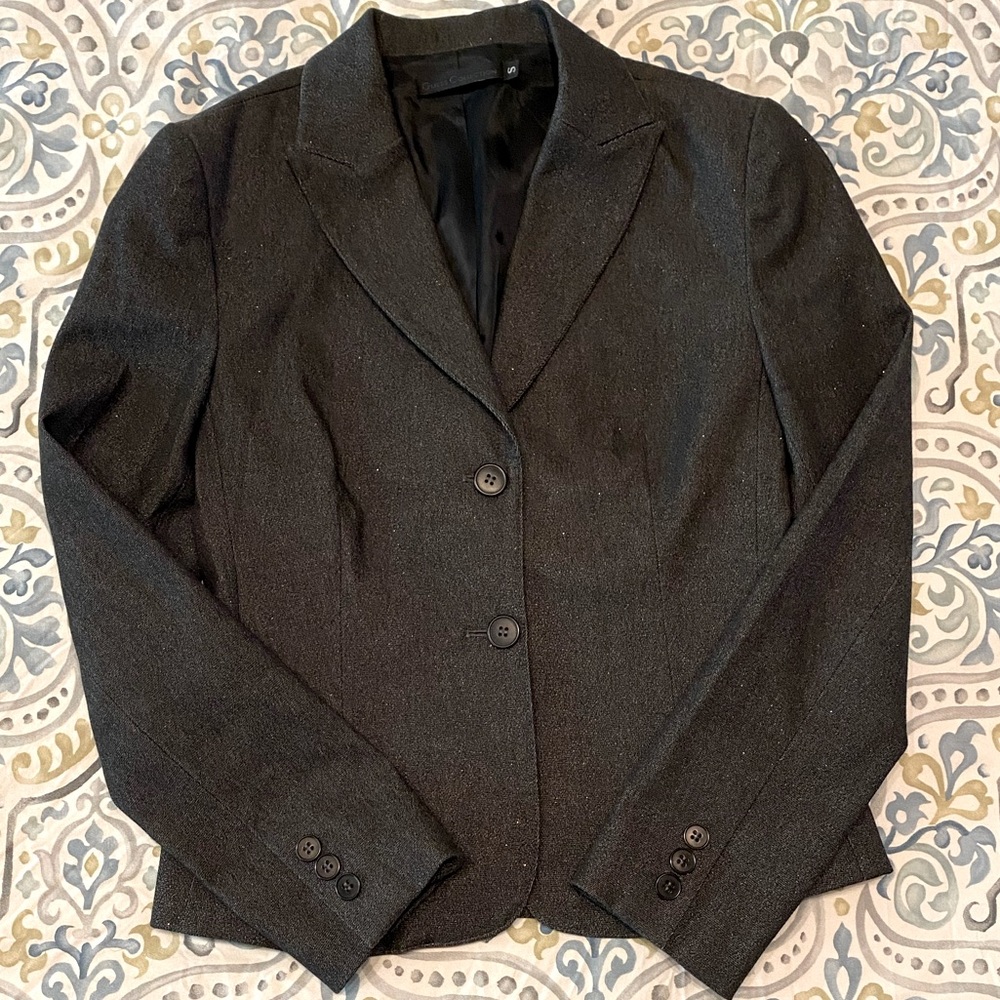 Guess Collection gray shimmer blazer